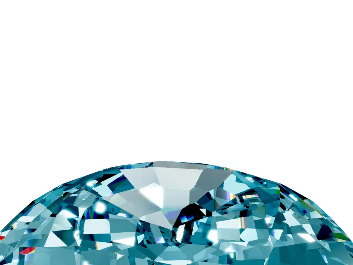 Oval Cut Blue Topaz Solitaire Twisted Band with Round Accents and Prong Setting Yellow gold